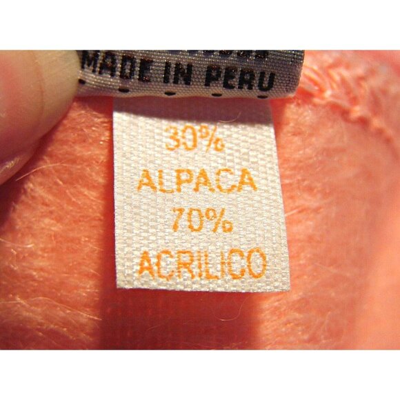 NEW Alpaca Camargo Pink Scarf Fringe Long Length 76x9" Warm Soft Winter Neck NWT - Picture 10 of 12